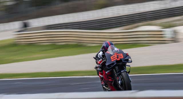 Marc Márquez se estrena con la Ducati: así ha sido su primer día de test en Valencia con Gresini
