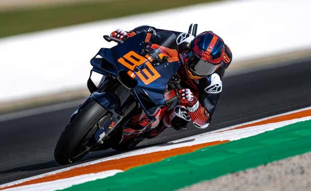 Marc Márquez se estrena con la Ducati: así ha sido su primer día de test en Valencia con Gresini