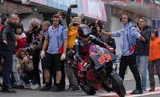 Marc Márquez vuelve a sonreír
