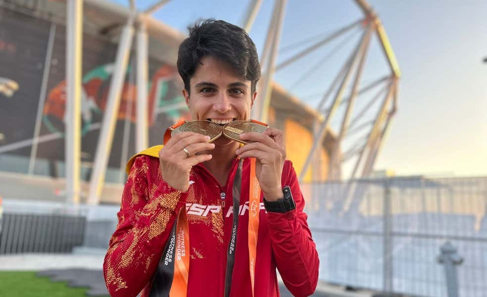 María Pérez recuerda su lucha para alcanzar un histórico doblete mundial: «He llorado mucho por el camino»