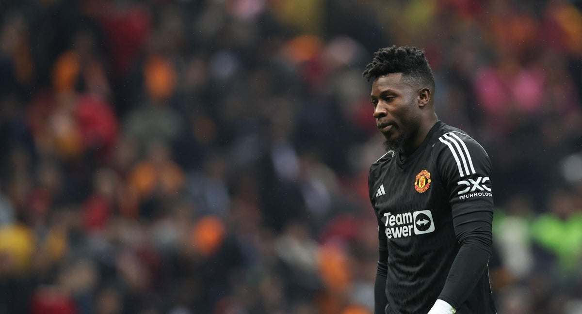 André Onana tras el partido ante el Galatasaray.