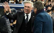 Carlo Ancelotti 'tranquiliza' a Joselu... y le pone deberes a Jude Bellingham: «Tiene que mejorar su español»