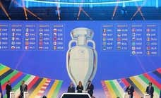 Resultados del sorteo de la Eurocopa 2024: el rival de España, cruces y los bombos
