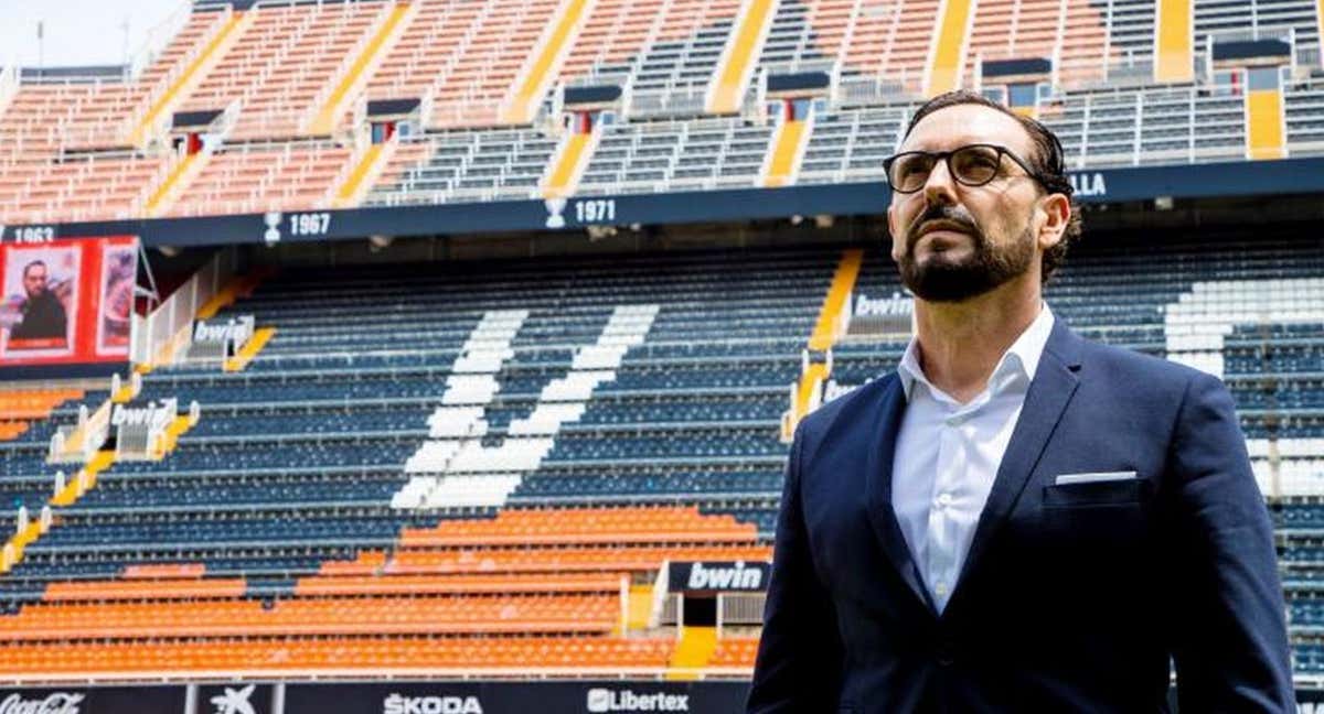 Bordalás en Mestalla.