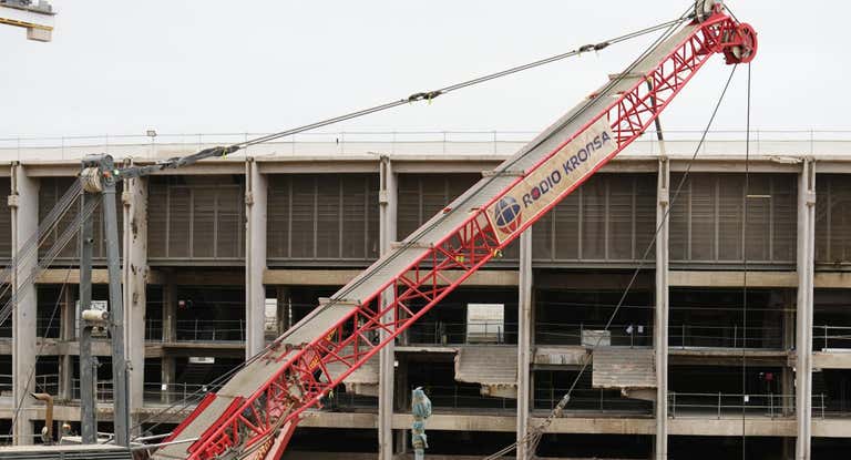 El Camp Nou sigue en obras hasta noviembre de 2024.