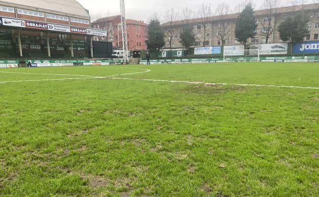 Así está el campo del Sestao River. SESTAO RIVER