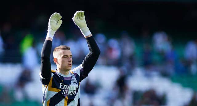 25 paradas y un podio en Europa de Lunin para agarrarse al puesto con el respaldo del Real Madrid