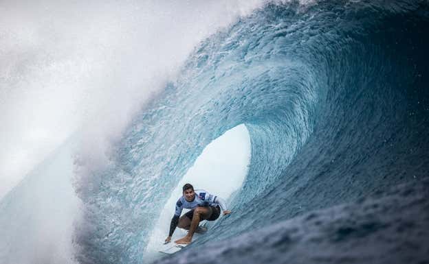 Fotografía ganadora de la categoría "Surf".  RYAN PIERSE