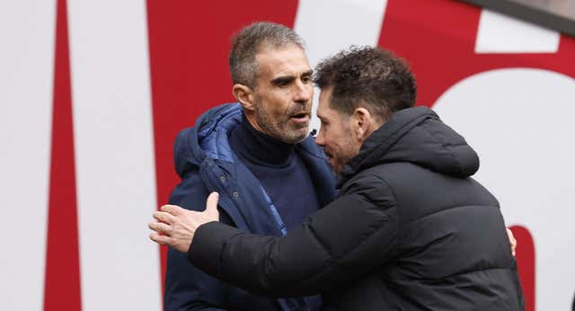 Los 15 córners que sacó el Almería en el Metropolitano no deprimen a Simeone