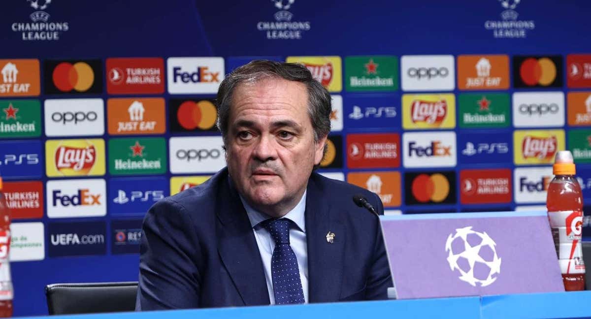 Jokin Aperribay ha explicado la razón por la que la Real no ha mandado entradas al Betis para el partido de este domingo.