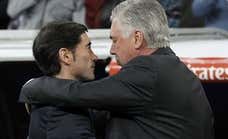 No sólo Ancelotti y Marcelino están hermanados: sus segundos (Davide y Uría) intercambian vídeos y hasta entradas