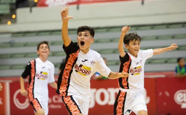 Las categorías inferiores de ElPozo Murcia son una apuesta firme del club.  PASCU MÉNDEZ
