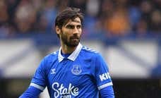 El túnel que ha hecho desaparecer a André Gomes en el Everton: «Ha sido muy frustrante para él»