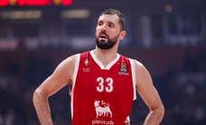 El tendón de Aquiles vuelve a frenar a Nikola Mirotic: al menos un mes y medio de baja