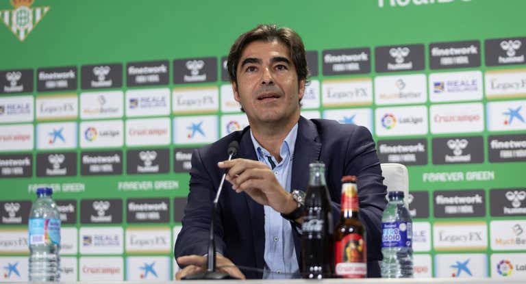 Ángel Haro, presidente del Betis.