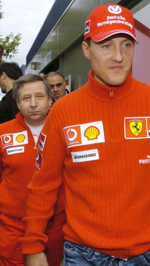 Michael Schumacher. Efe