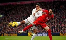 Después de 34 disparos del Liverpool, Ten Hag coge aire en Anfield: «Sólo ha habido un equipo intentando ganar...»