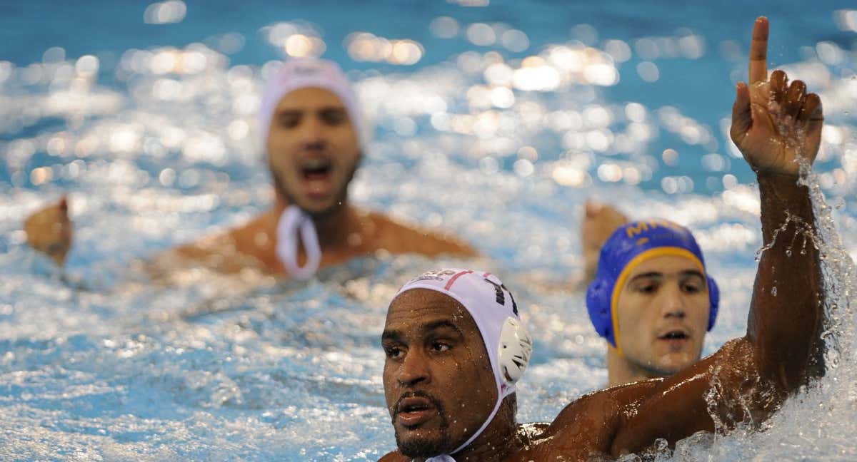 Iván Pérez, en su etapa de jugador en los Juegos de Pekín en 2008.
