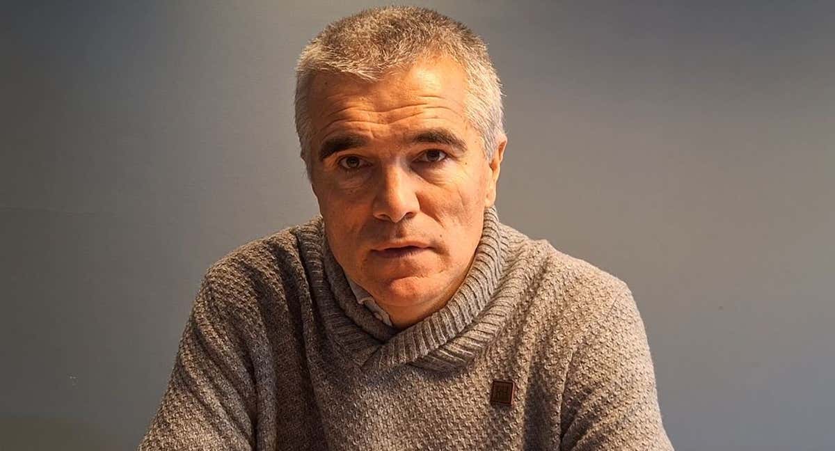 Unai Vergara, en Andorra, en la entrevista con Relevo. /RELEVO