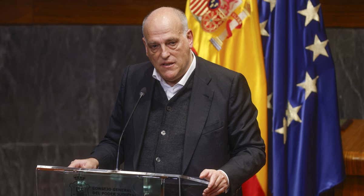 Javier Tebas, en un acto reciente. /EFE