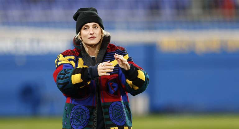 Alexia Putellas durante el partido de ayer.