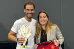 El vínculo especial de la infancia que une a Cata Coll con Rafa Nadal, al que dio «un regalo mundial«