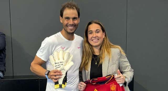 El vínculo especial de la infancia que une a Cata Coll con Rafa Nadal, al que dio «un regalo mundial«