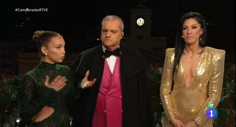Jenni Hermoso durante su participación en el programa de fin de año de TVE previo a las Campanadas.