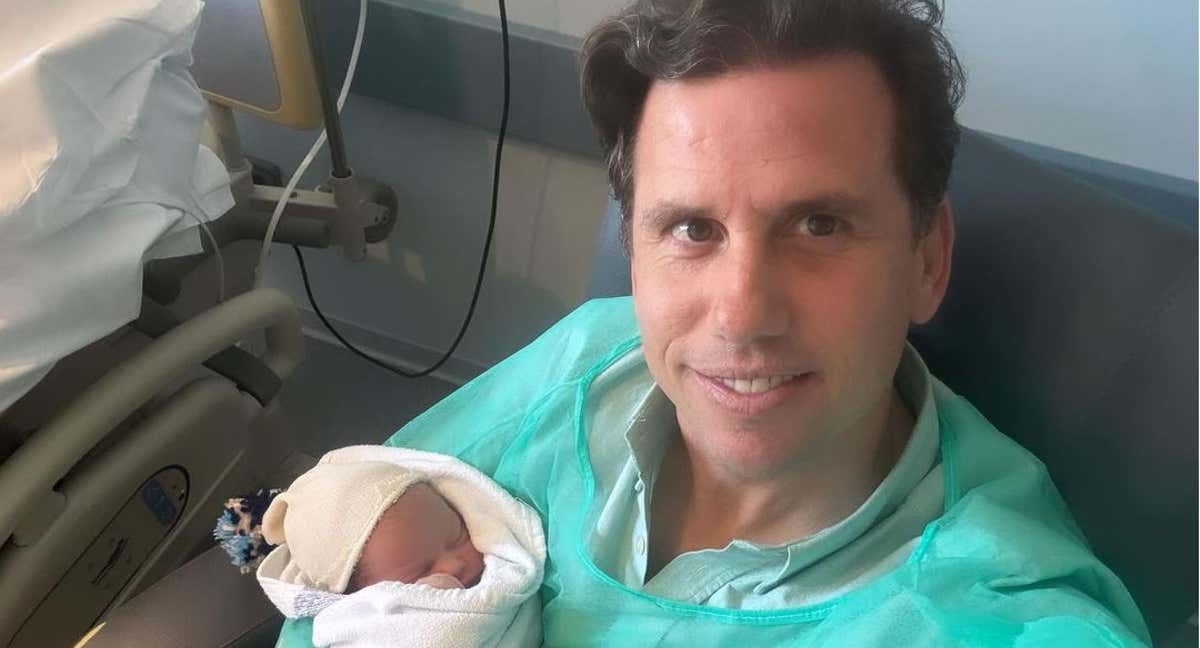 Paquito Navarro junto a su hijo Fede. /RRSS