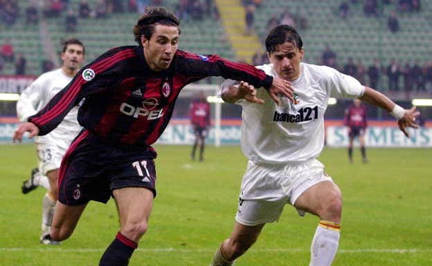 José Mari, en su etapa en el AC Milan. AP