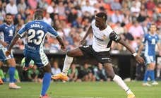 Ilaix Moriba al Getafe: bordalismo contra una carrera con muchas curvas