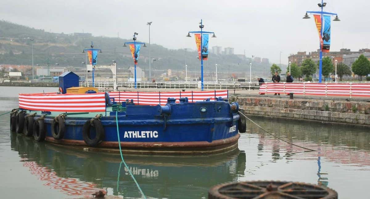 La gabarra del Athletic.