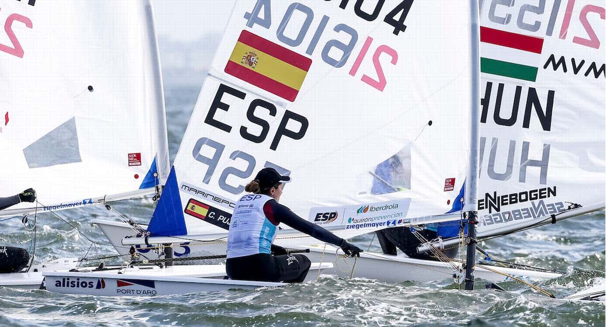 Cristina Pujol, regatista española de ILCA 6 /SAILING ENERGY