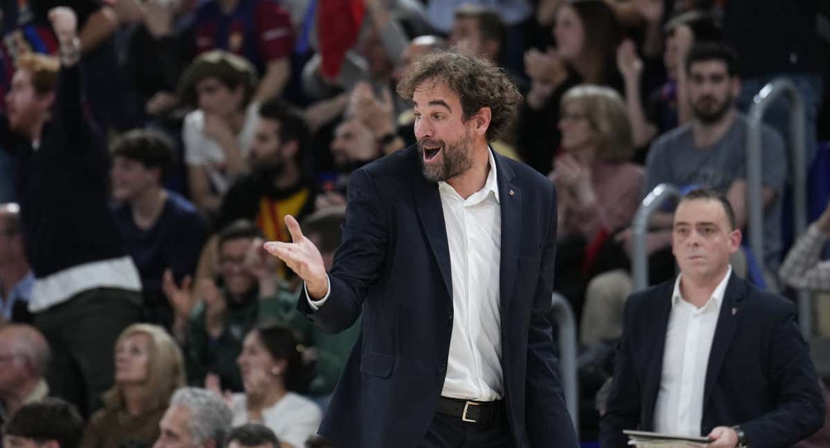 Roger Grimau durante el Clásico de Euroliga.