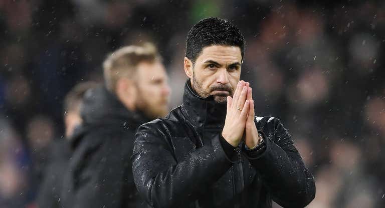 Mikel Arteta, entrenador del Arsenal.