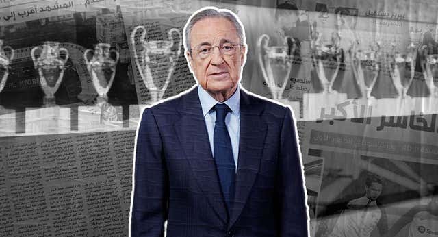 Ni Bellingham ni Vinicius ni Lewandowski, la estrella en Riad es Florentino Pérez