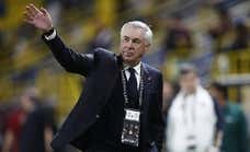 El Ancelotti más caballero: «El resultado es demasiado para como estaba jugando el Barcelona»