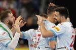 España reacciona tras su tropiezo inicial y logra su primera victoria en el Europeo de balonmano