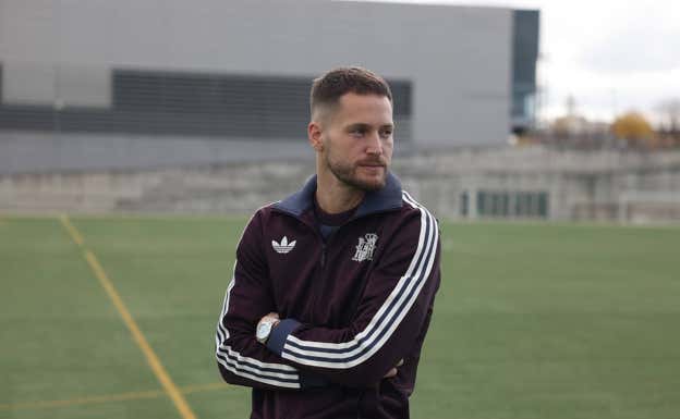 Remiro, en la última concentración de la Selección. Salvador Fenoll