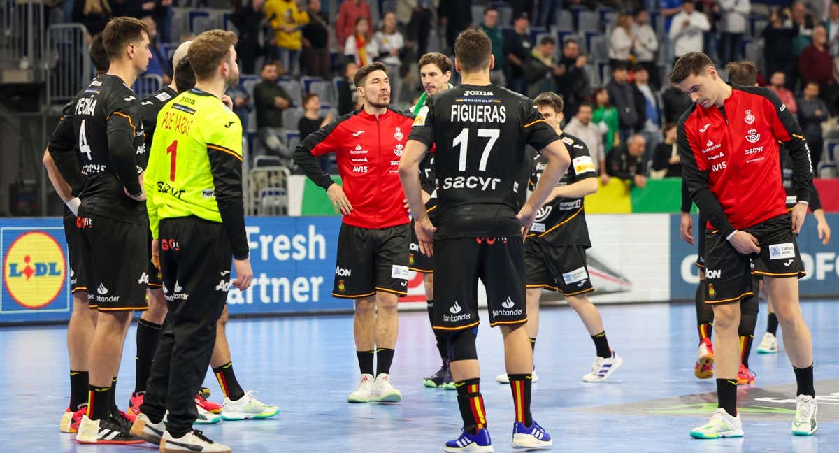 Los Hispanos, eliminados en la primera fase del Europeo de balonmano./EFE