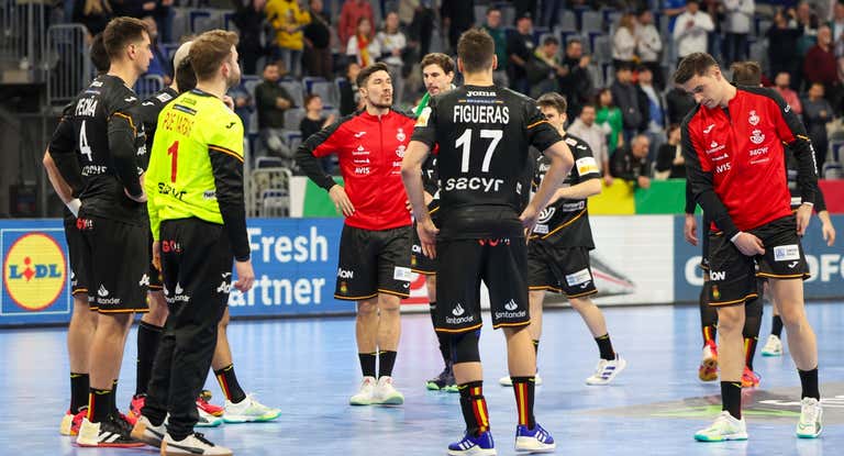 Los Hispanos, eliminados en la primera fase del Europeo de balonmano.