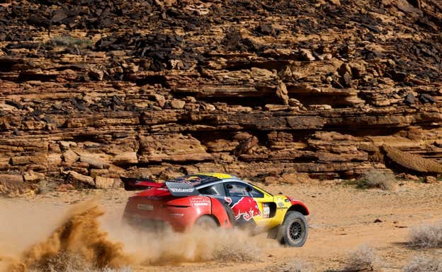 Sébastien Loeb, en el Dakar 2024.  BRX