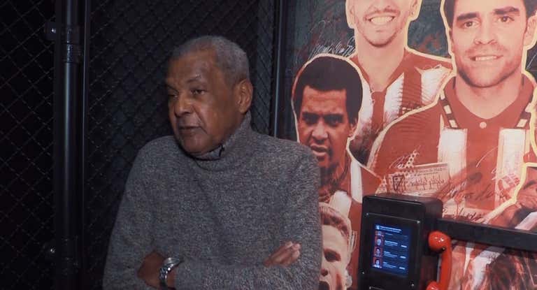 Momento de la entrevista con Luiz Pereira con Relevo.