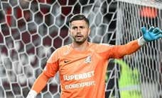 Cambio en la portería del Atleti: Moldovan, cerrado, y Grbic se acerca al Sheffield