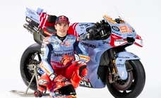 Otro paso hacia la nueva realidad de Marc Márquez en 2024: por fin luce los colores de Gresini Ducati