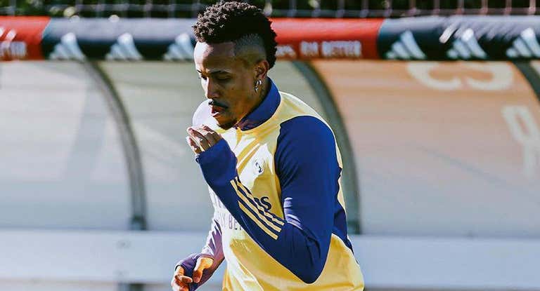 Militao, en un entrenamiento.