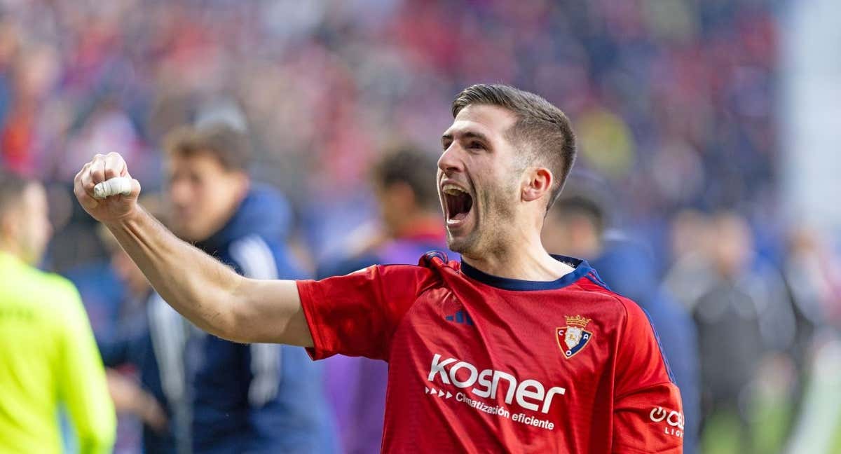 Jesús Areso en el Osasuna - Getafe de LaLiga./CA OSASUNA