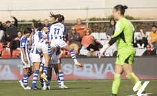 El Sporting de Huelva ve la luz entre lágrimas y tras 13 jornadas en el infierno