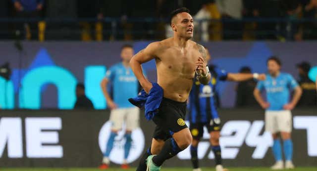 La última noche heroica de Lautaro hace Supercampeón al Inter