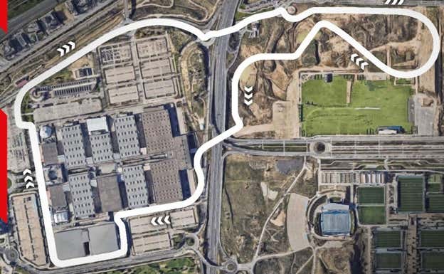 El anteproyecto de circuito de Madrid. F1
